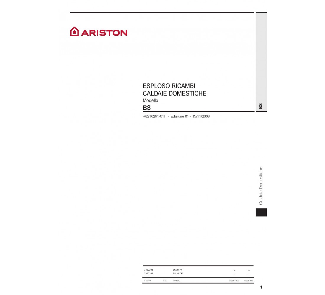 ARISTON BS 1